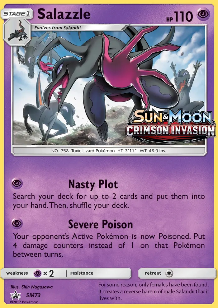 Image of the card Salazzle