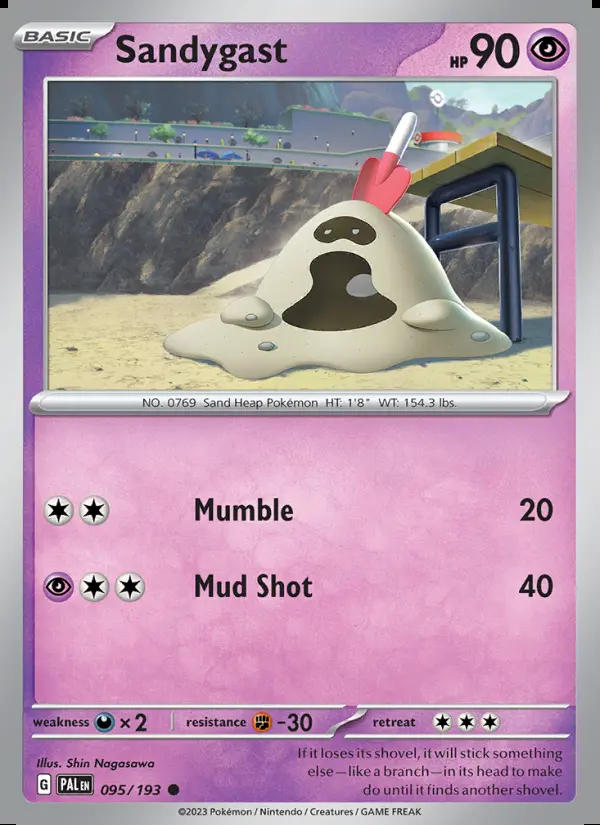 Image of the card Sandygast