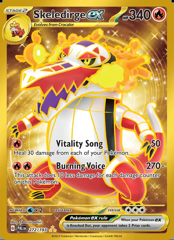 Image of the card Skeledirge ex