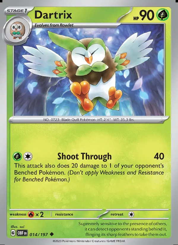 Image of the card Dartrix