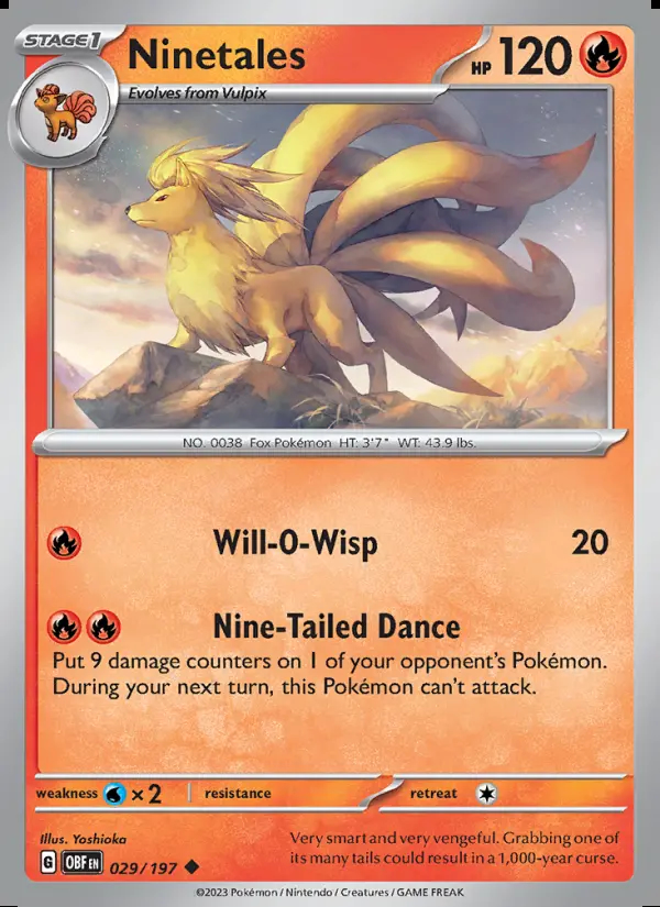 Image of the card Ninetales