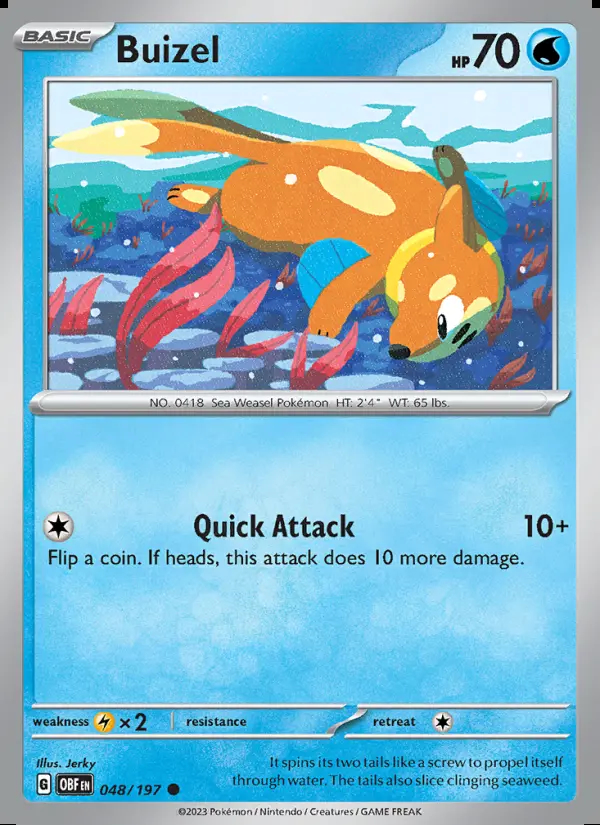 Image of the card Buizel