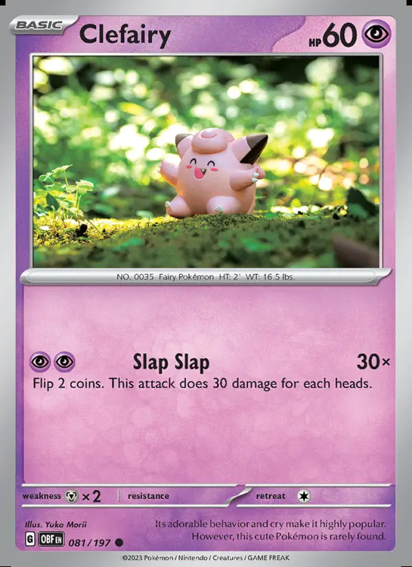 Image of the card Clefairy