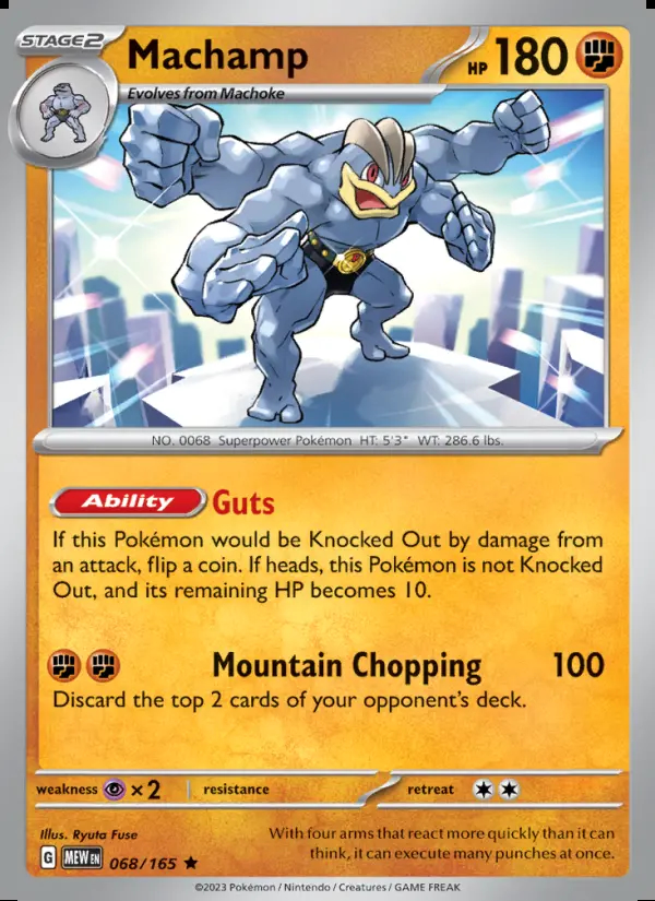 Image of the card Machamp