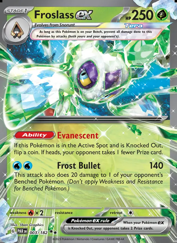 Image of the card Froslass ex