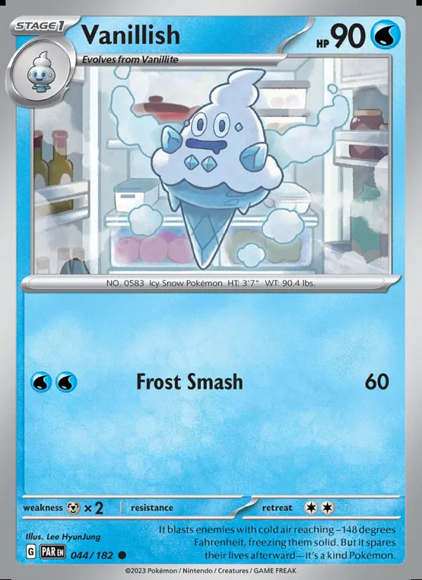 Image of the card Vanillish