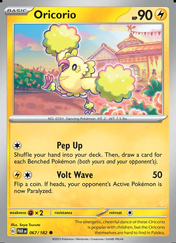 Image of the card Oricorio