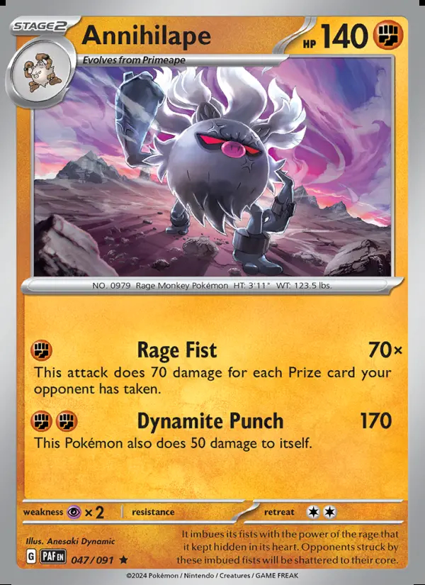 Image of the card Annihilape