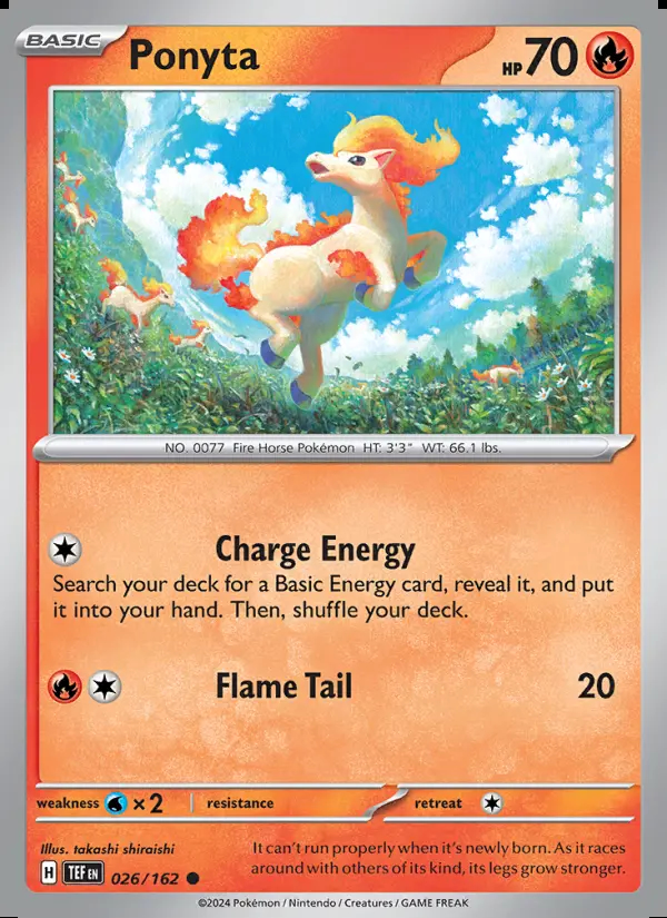 Image of the card Ponyta