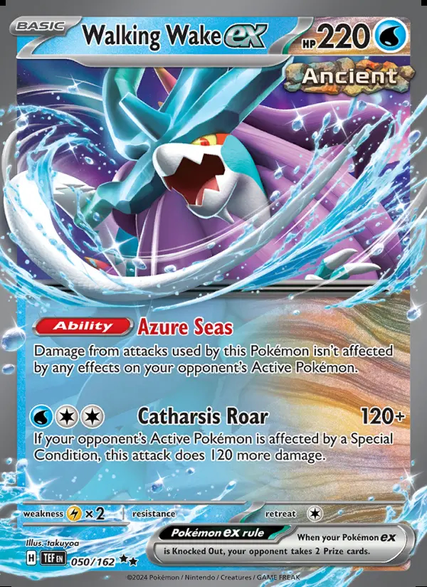 Image of the card Walking Wake ex
