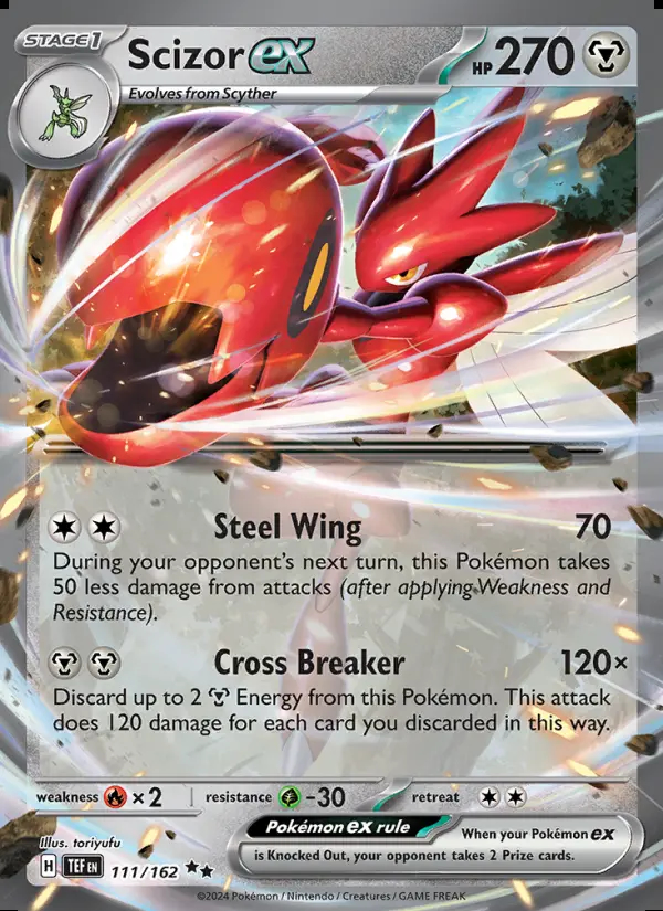 Image of the card Scizor ex