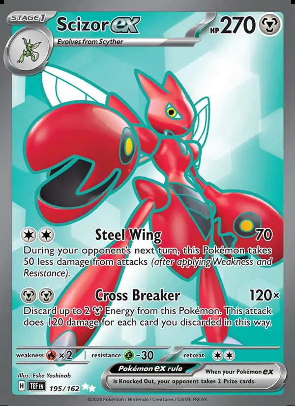Image of the card Scizor ex