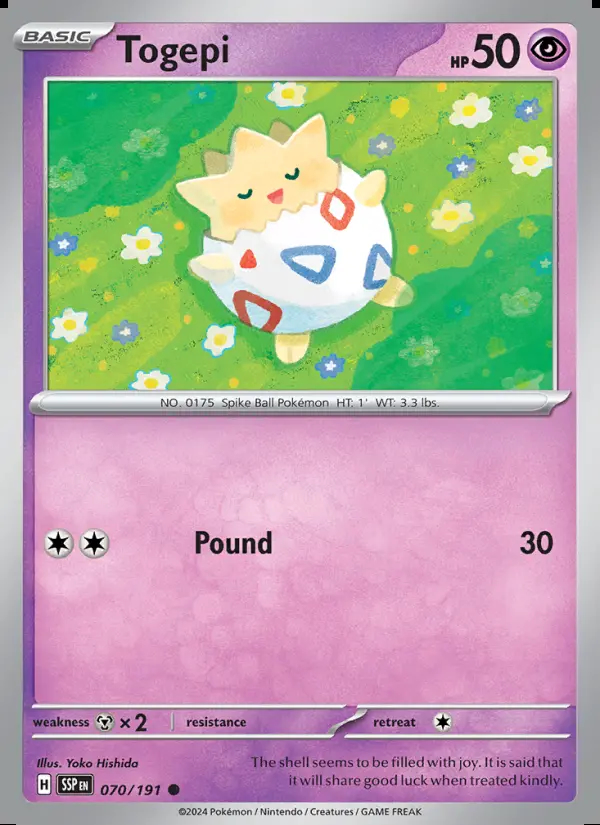 Image of the card Togepi
