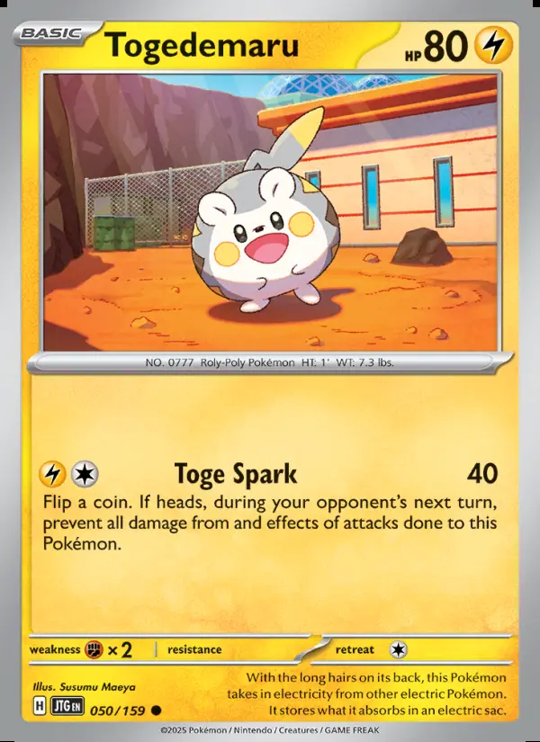 Image of the card Togedemaru