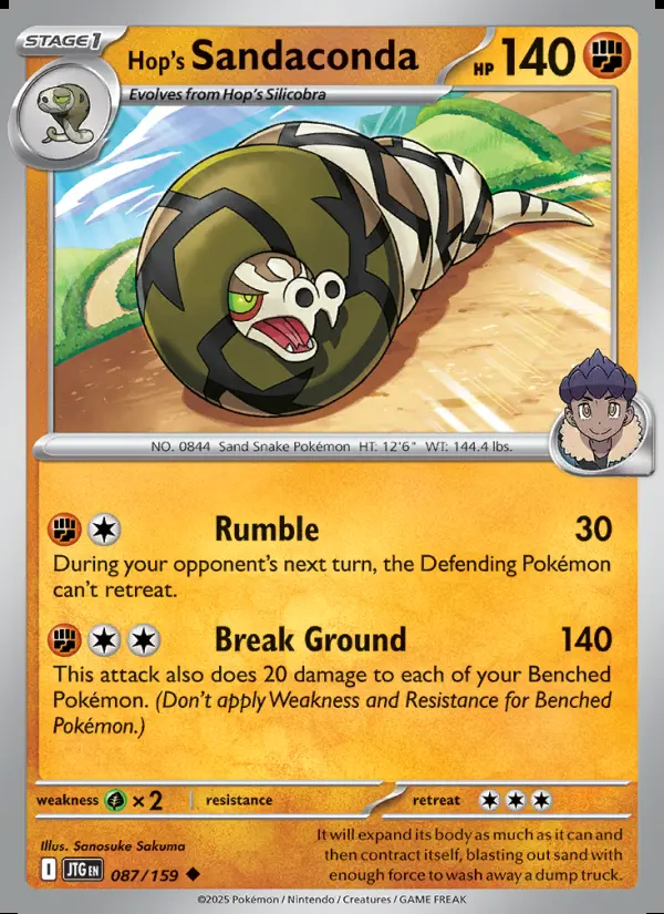 Image of the card Hop's Sandaconda