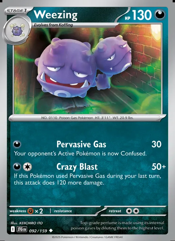 Image of the card Weezing