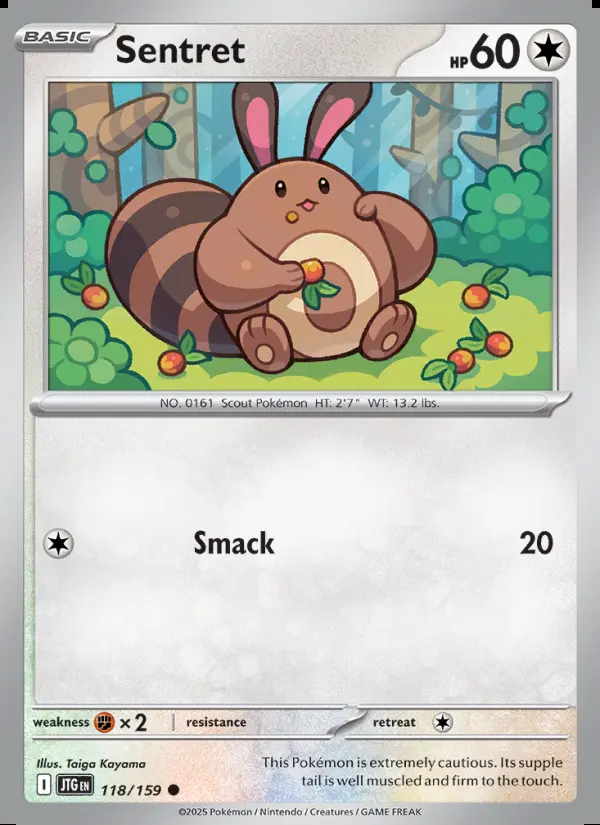 Image of the card Sentret