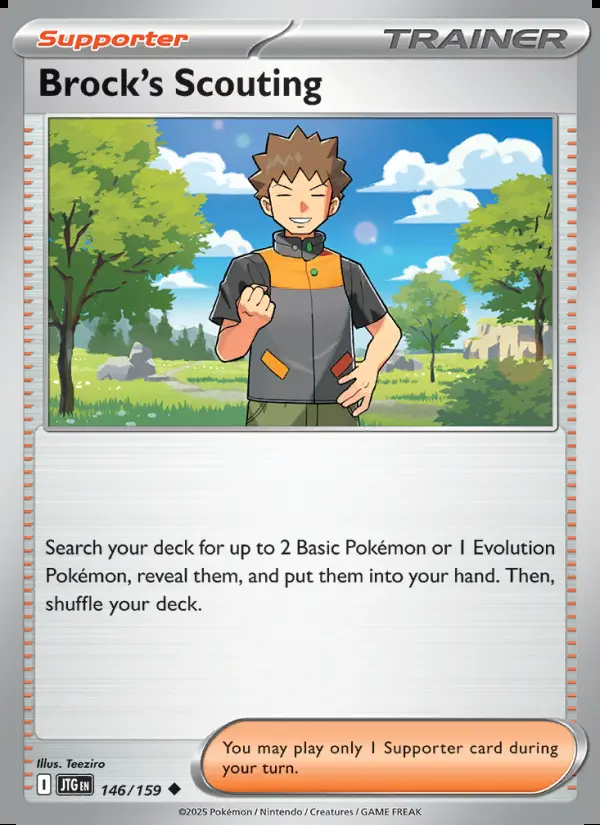 Image of the card Brock's Scouting