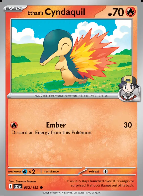 Image of the card Ethan's Cyndaquil