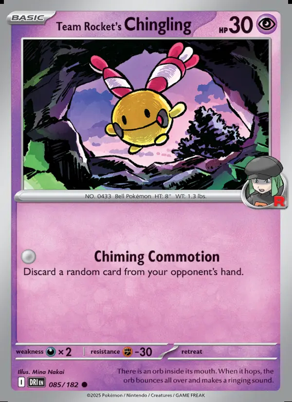 Image of the card Team Rocket's Chingling