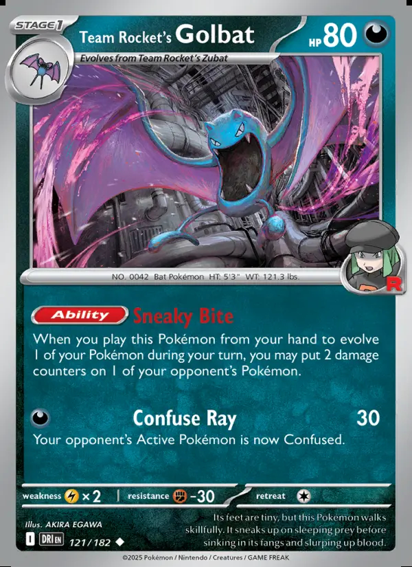 Image of the card Team Rocket's Golbat