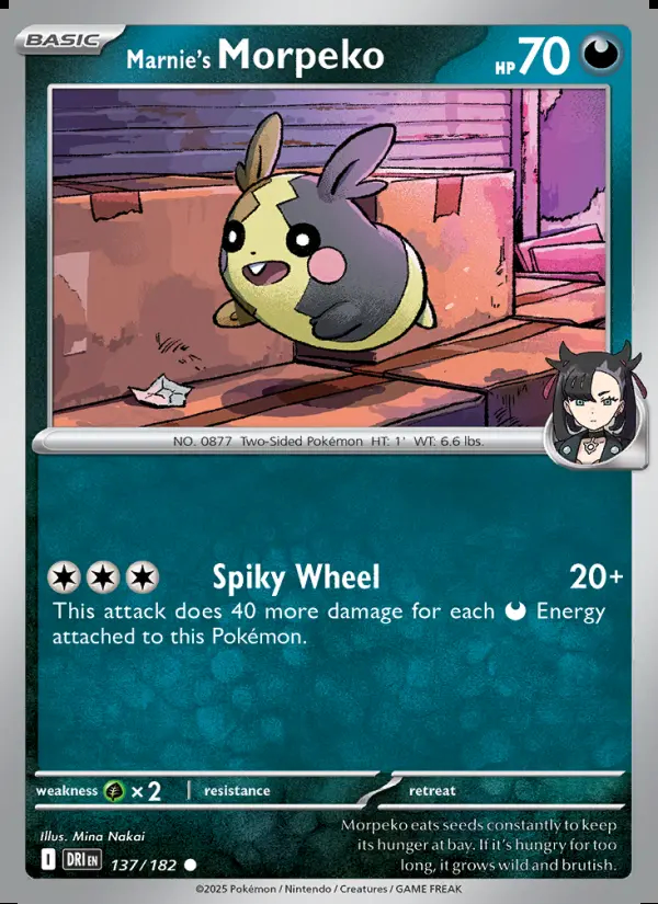 Image of the card Marnie's Morpeko