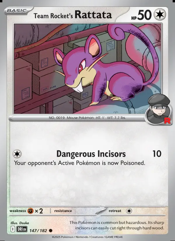 Image of the card Team Rocket's Rattata