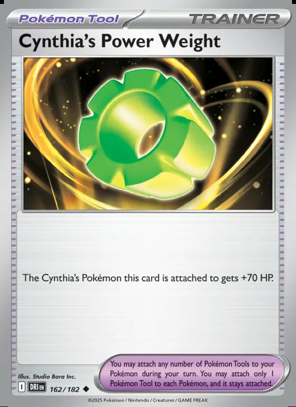 Image of the card Cynthia's Power Weight