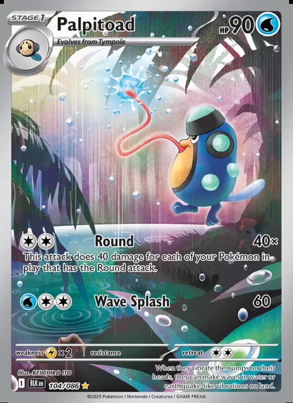 Image of the card Palpitoad