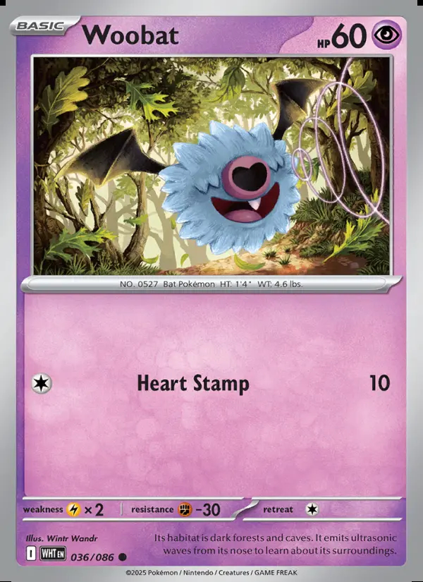Image of the card Woobat