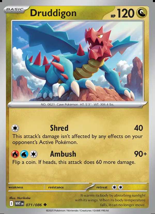 Image of the card Druddigon