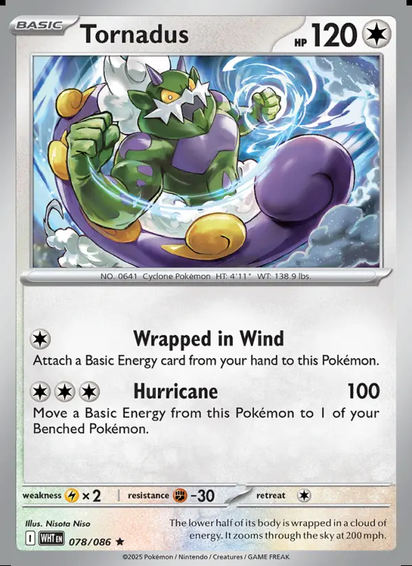 Image of the card Tornadus