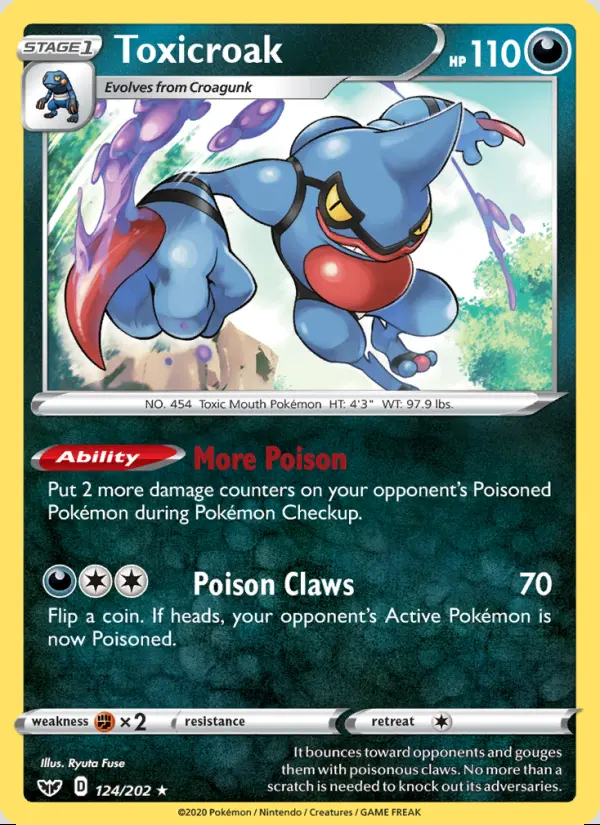 Image of the card Toxicroak