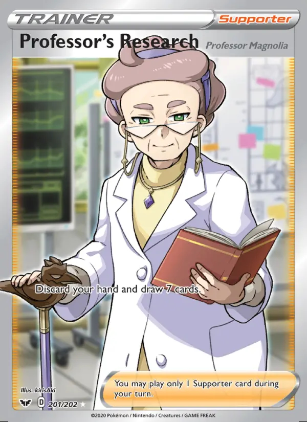 Image of the card Professor's Research (Professor Magnolia)