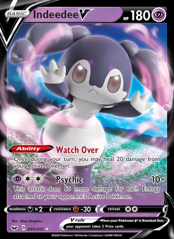 Image of the card Indeedee V