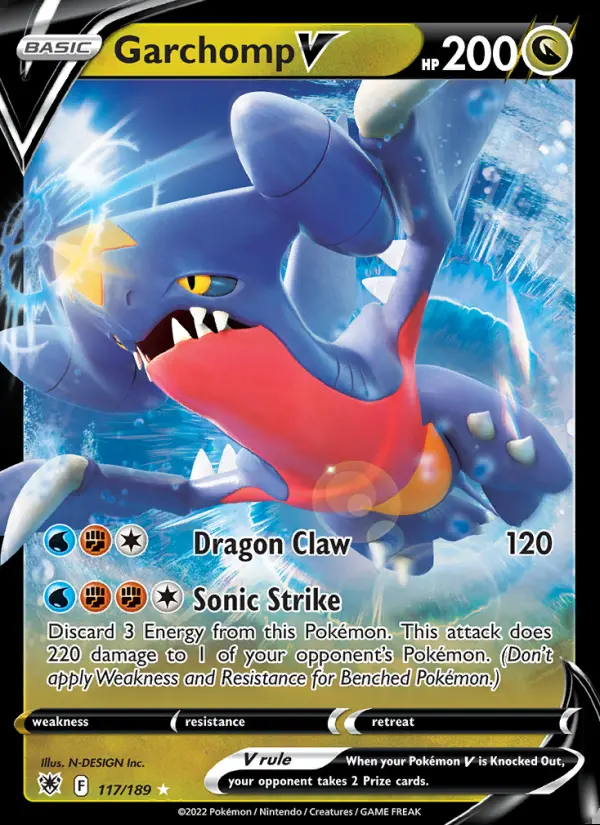 Image of the card Garchomp V