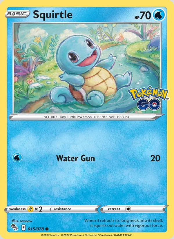 Image of the card Squirtle