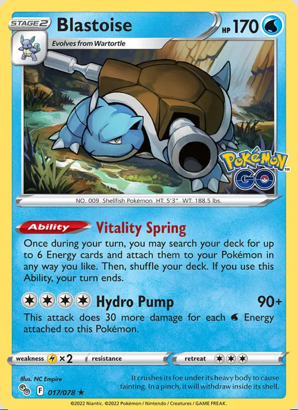 Image of the card Blastoise