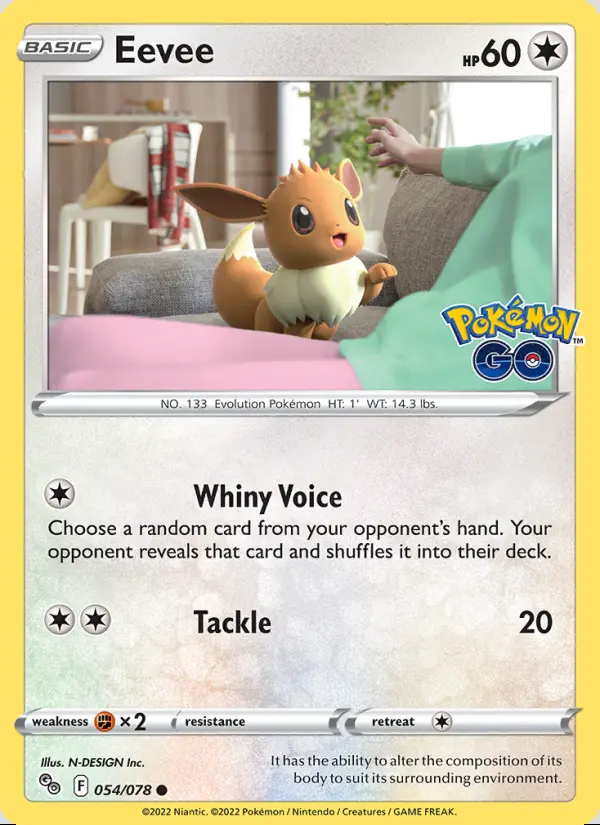 Image of the card Eevee