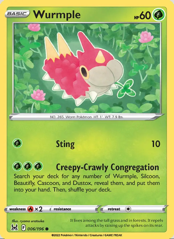 Image of the card Wurmple