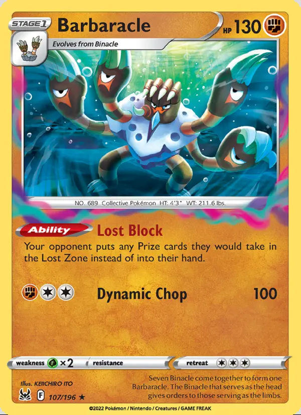 Image of the card Barbaracle