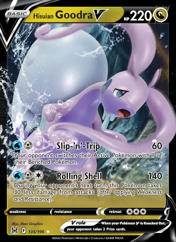 Image of the card Hisuian Goodra V