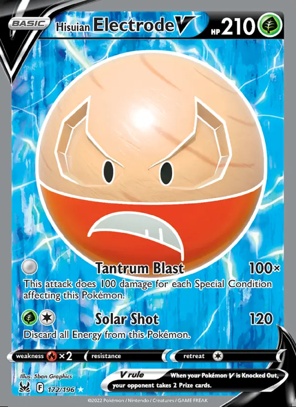 Image of the card Hisuian Electrode V