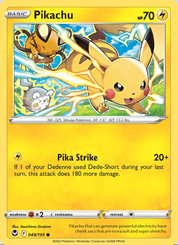 Image of the card Pikachu