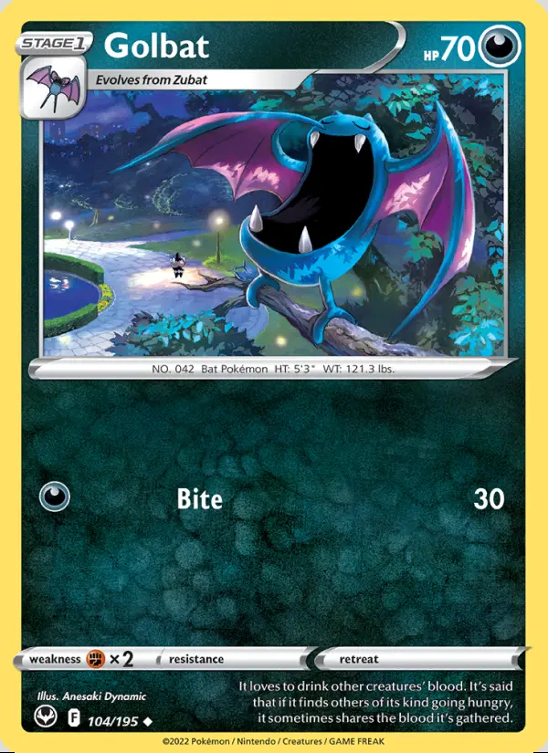 Image of the card Golbat