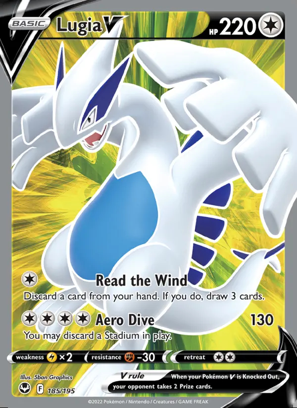 Image of the card Lugia V