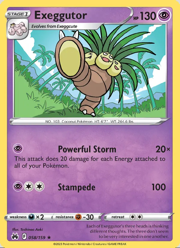 Image of the card Exeggutor