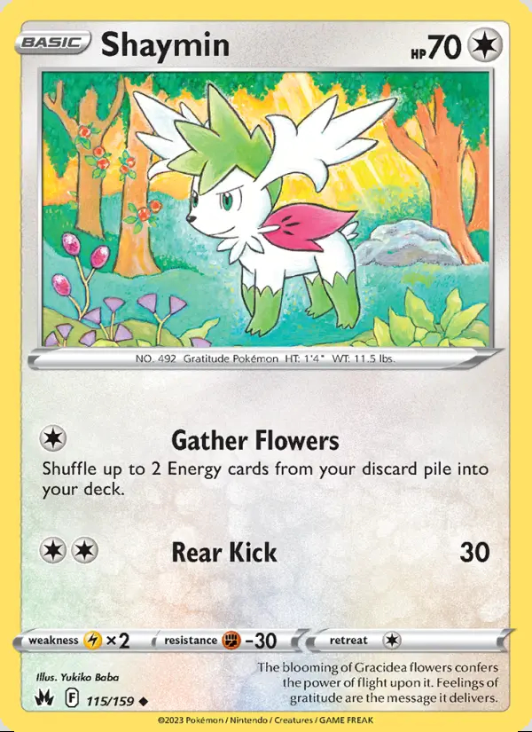 Image of the card Shaymin