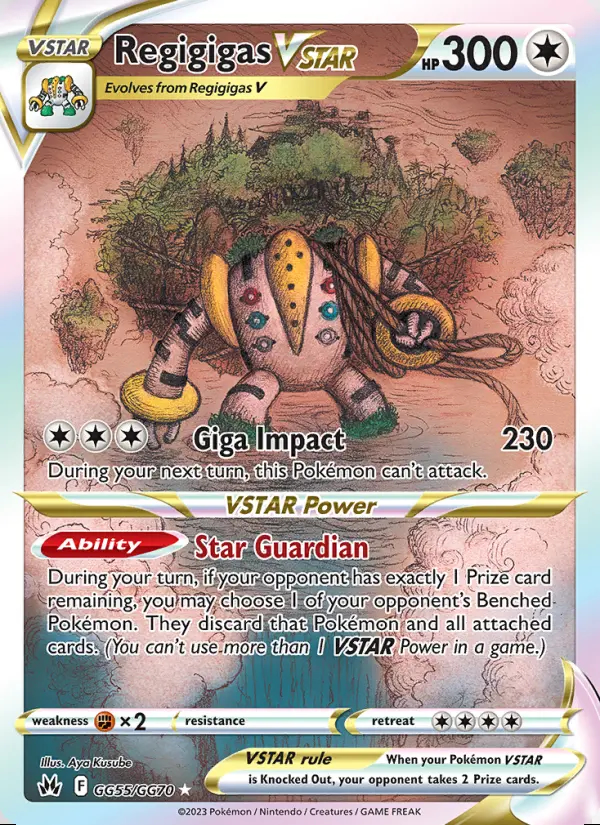 Image of the card Regigigas VSTAR