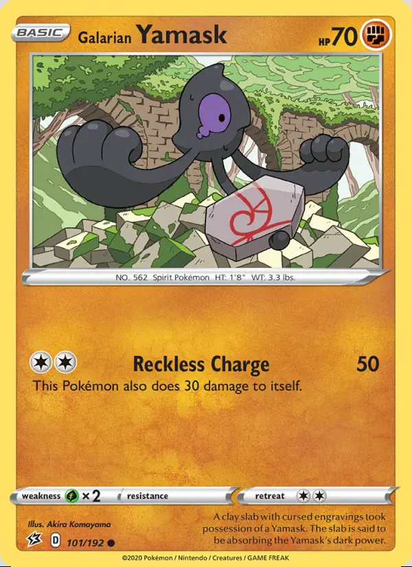 Image of the card Galarian Yamask
